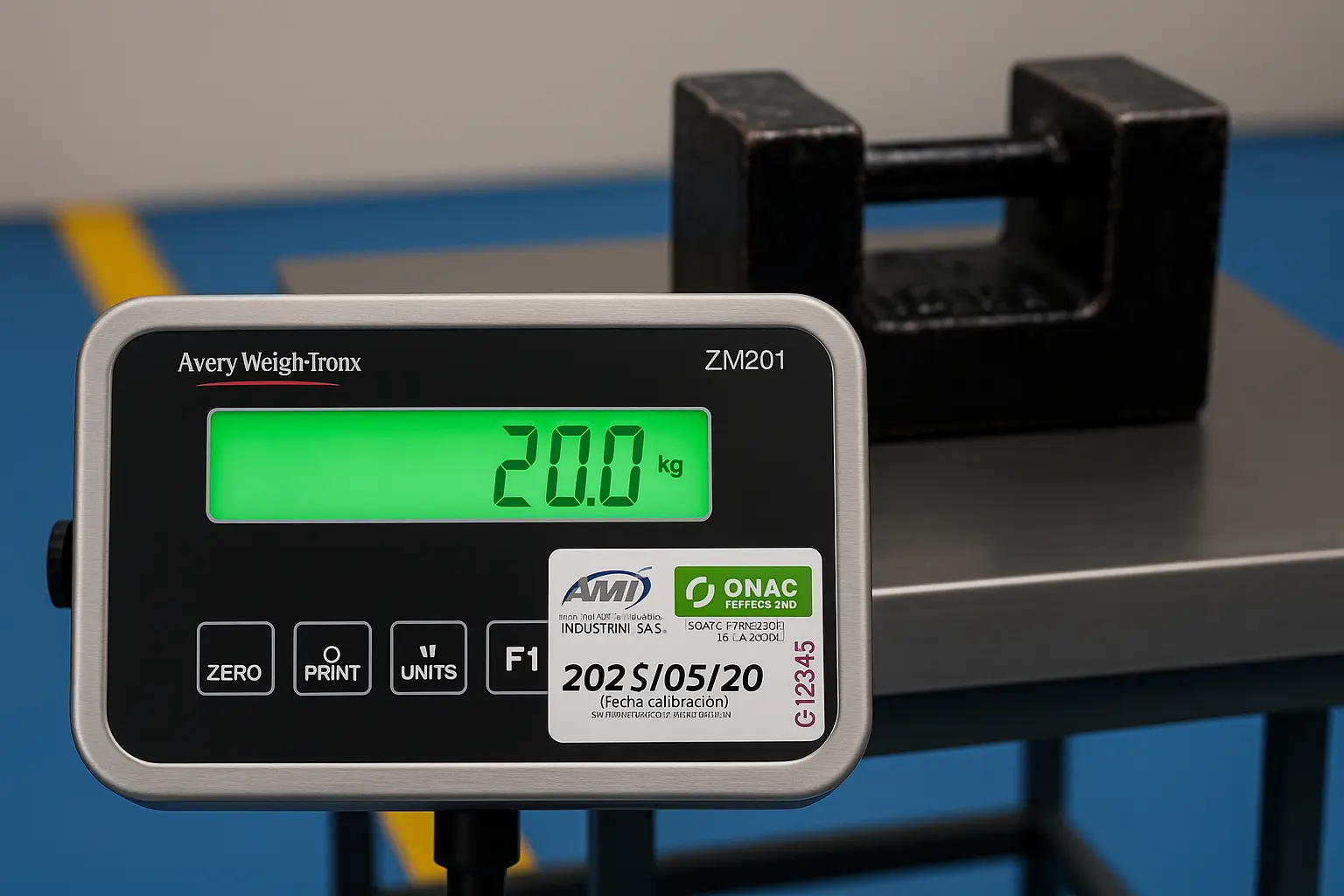 Modular metal scale