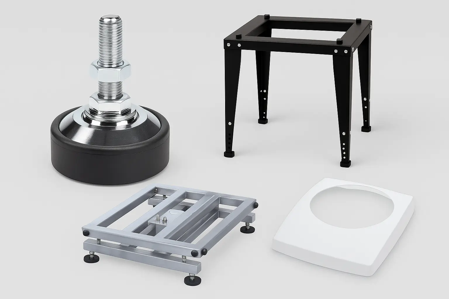 Modular metal scale