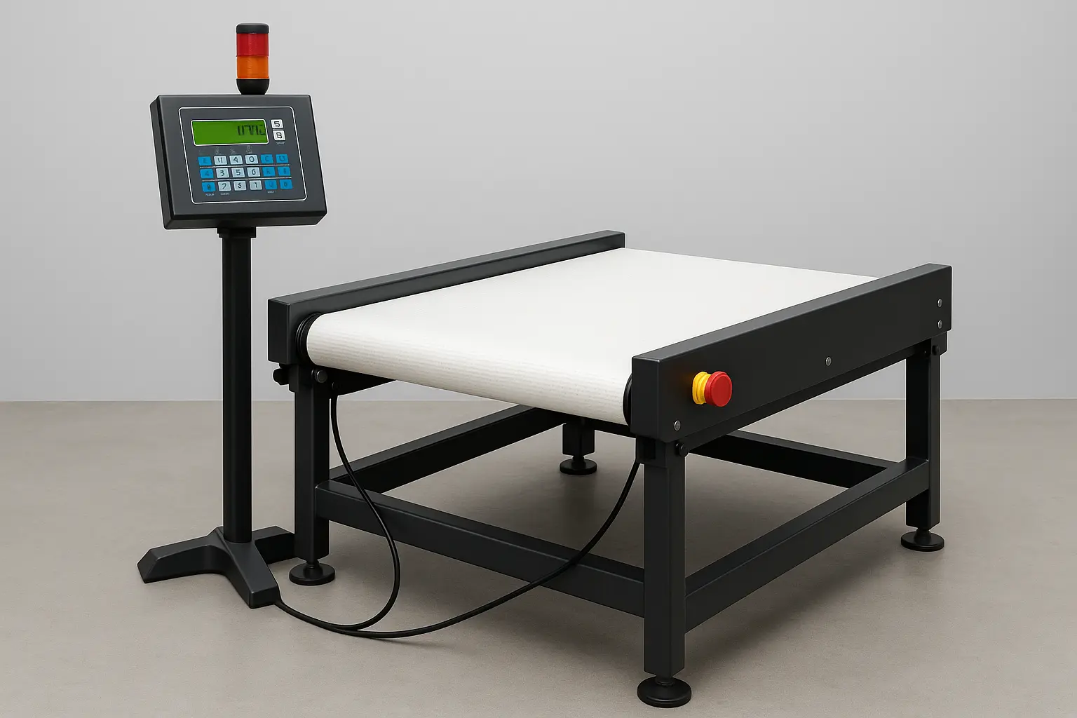 Weighing system detail