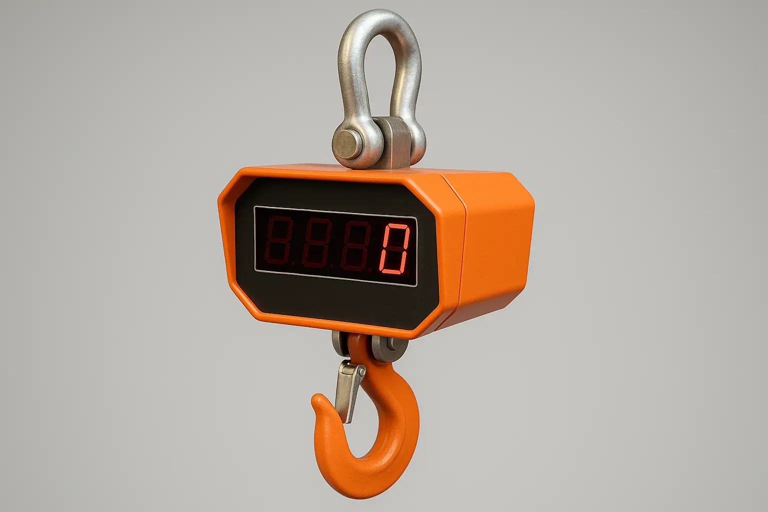 Crane scale hook detail