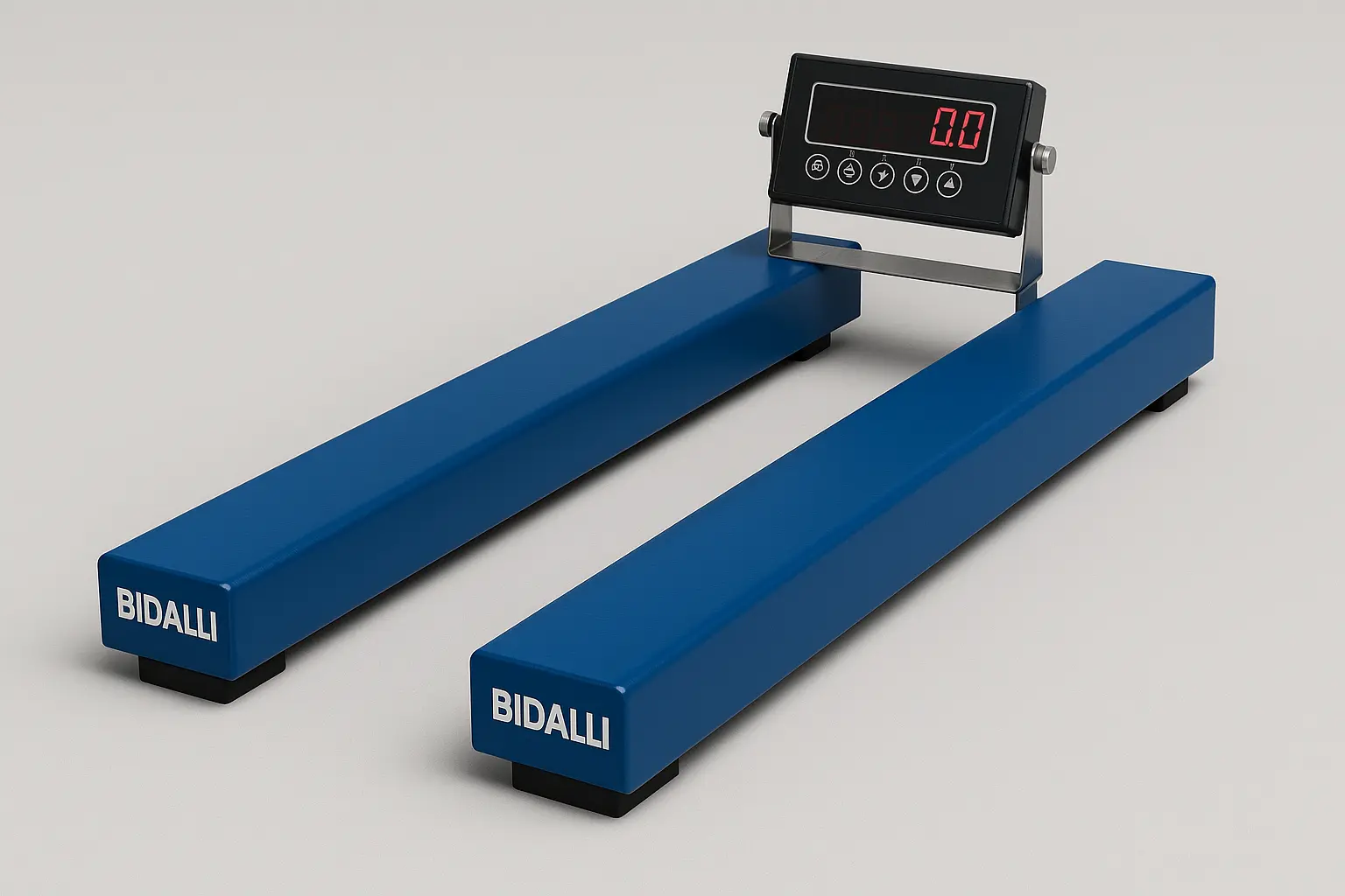 Scale in operation with livestock